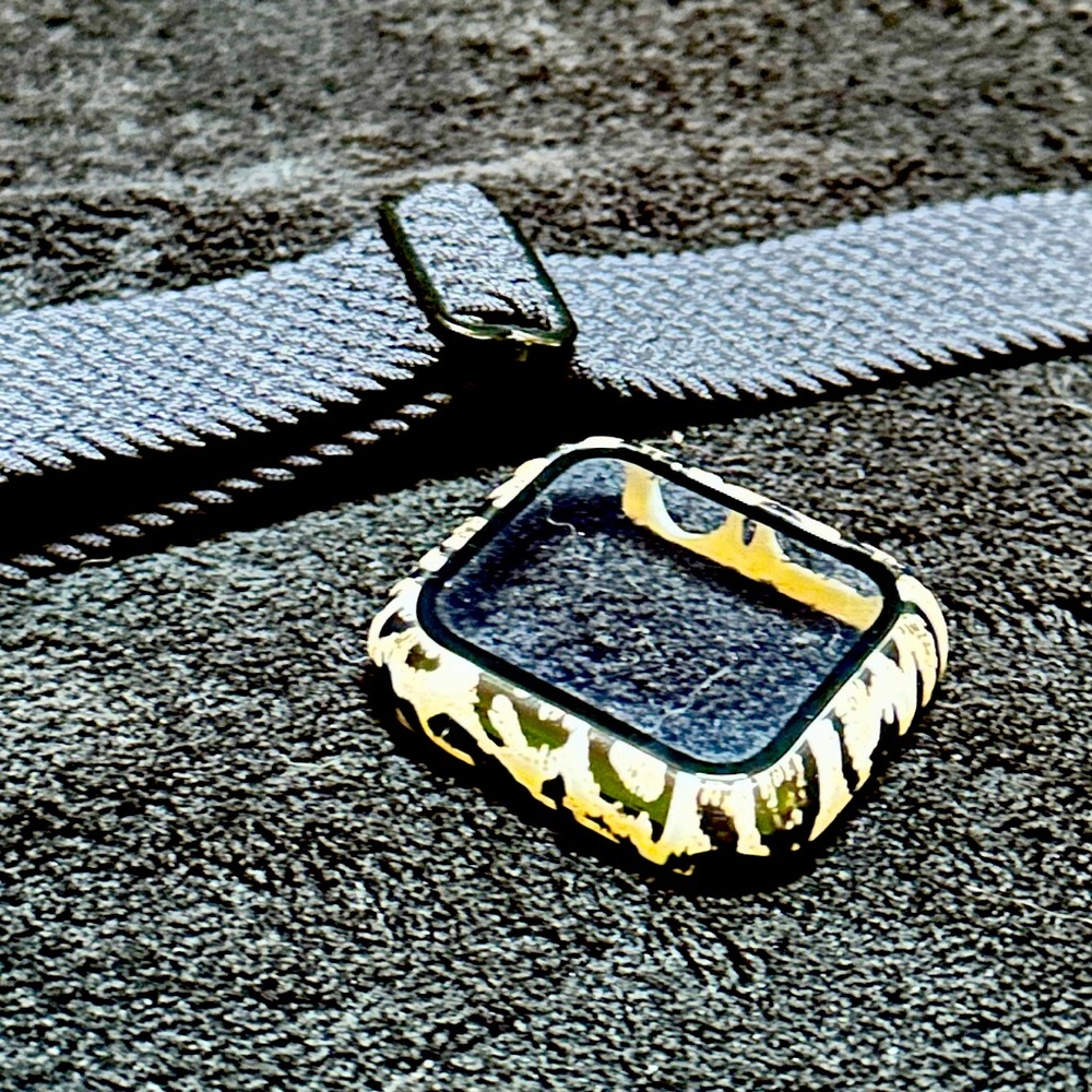 Leopard Print Watch Case Cover